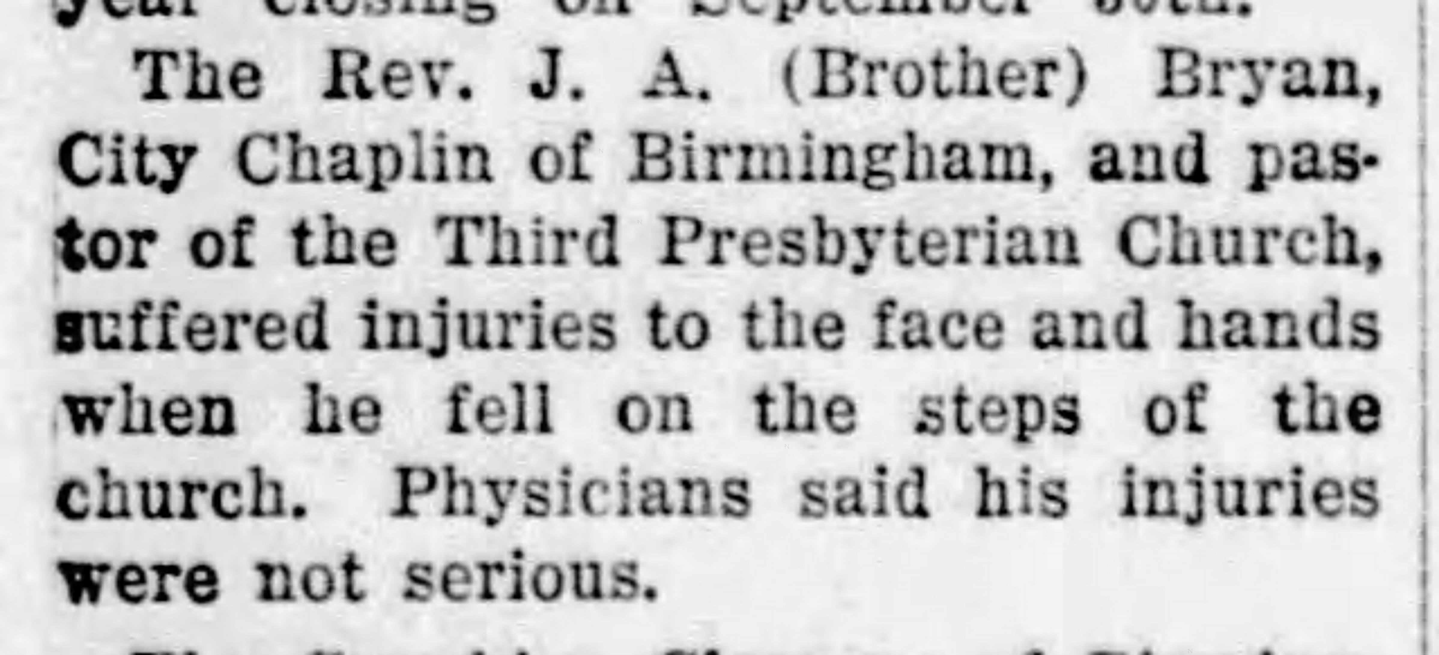 Suffered Injuries to the Face and Hands